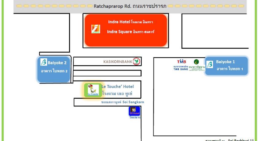 Le Touche Hotel بانكوك المظهر الخارجي الصورة